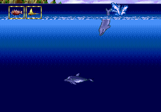 Скриншот игры Ecco Jr.